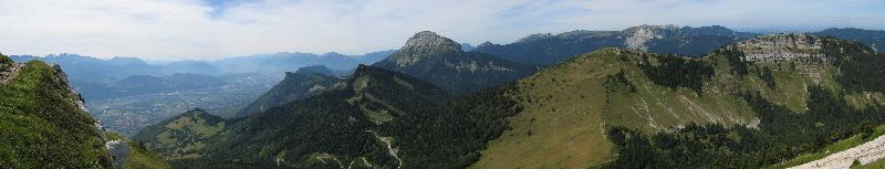 Panoramique Dent de Crolles 